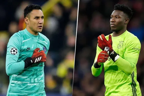 El PSG encuentra en André Onana, arquero del Ajax, el suplente de Keylor Navas