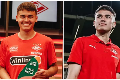 Manfred Ugalde destacó en su primer partido oficial con el Spartak Moscú