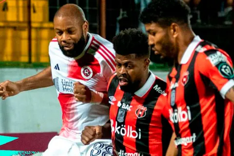Alajuelense no pudo remontarle al New England Revolution y quedó eliminado de la Concachampions (VIDEO)