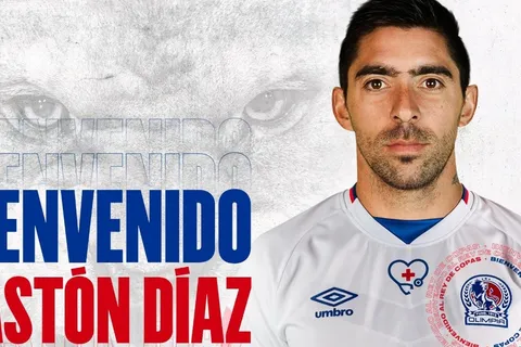 Gastón Díaz: el nuevo refuerzo de Olimpia con pasado en selección argentina
