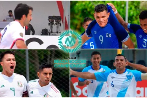 Eliminatorias Concacaf al Mundial de Futbol Playa: los partidos de hoy 22 de mayo