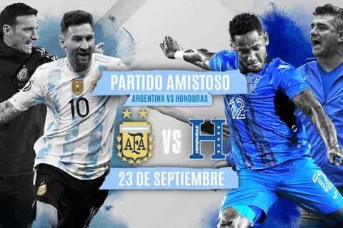 Oficial: la Selección de Honduras jugará un amistoso con Argentina en septiembre