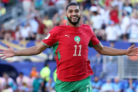 ismael saibari-marruecos-cuartos de final-vs francia