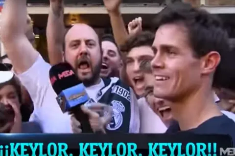 Hinchas del Madrid clamaron por Keylor Navas frente al Santiago Bernabéu