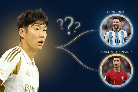 Heung-min Son fue claro al hablar de Messi y Cristiano Ronaldo.