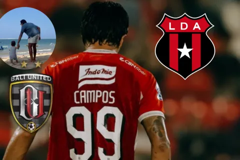 Surf, un gimnasio en la playa y goles en Bali: la nueva vida de Diego Campos mientras Alajuelense se queda afuera del Clausura 2026