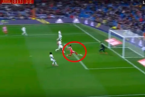 En vivo ¡Girona está empatando contra el Madrid con gol de Choco Lozano!