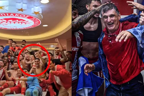 La fiesta de Luis Palma y Mendilibar en Olympiacos que lleva más de 503 mil reproducciones