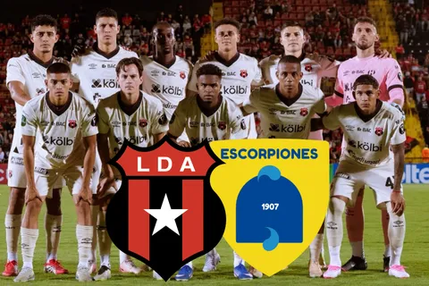 Alajuelense vs. Escorpiones: a qué hora y dónde ver EN VIVO el partido por el Apertura 2026