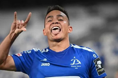Oscar Santis marcó su primer gol en el fútbol de Georgia (VIDEO)