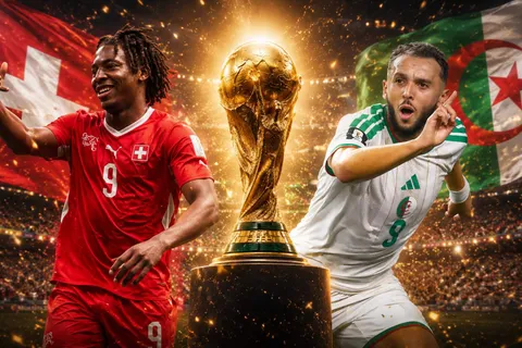 Suiza vs. Argelia: hora, alineaciones y dónde ver EN VIVO el partido de 16avos de final del Mundial 2026