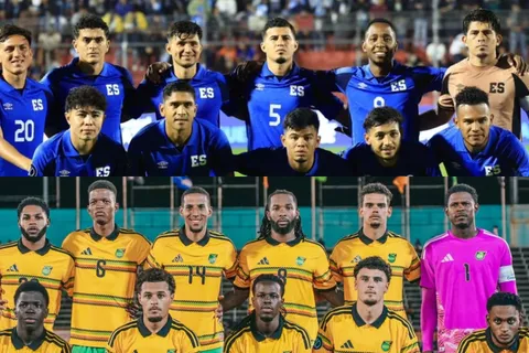 El Salvador vs. Jamaica.