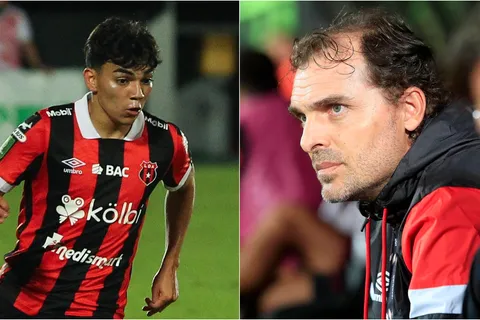 La indirecta de Leo Menjívar a Andrés Carevic por su situación en Alajuelense