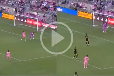 ¡Se repite la historia! El tremendo error de Nicholas Hagen para regalarle un gol a Lionel Messi