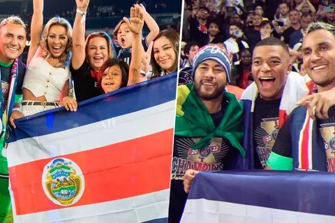 Keylor Navas festejó a lo grande con Kylian Mbappé y Neymar en celebración del PSG (VIDEO)
