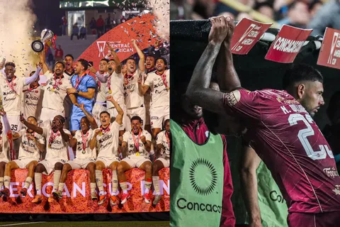 alajuelense festeja-campeon copa centroamericana-saprissa