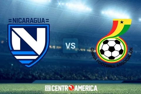 Nicaragua vs Ghana: horario, canal de TV y streaming para ver hoy EN VIVO el Amistoso Internacional