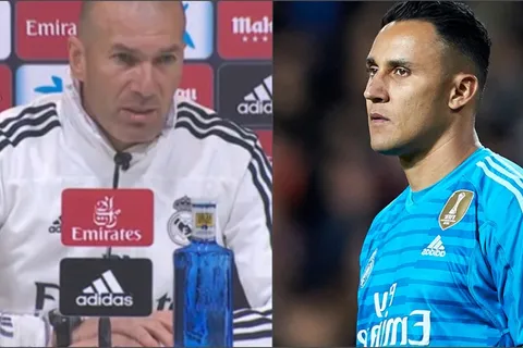 Lo que dijo Zidane sobre Keylor en conferencia de prensa