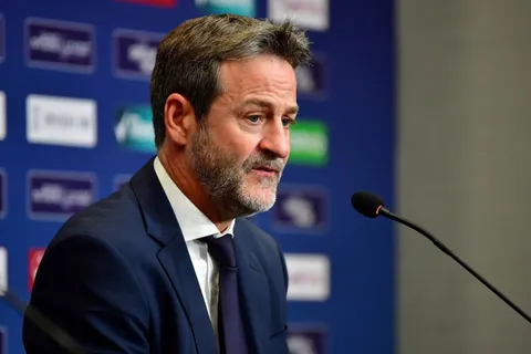 Thomas Christiansen en conferencia de prensa.