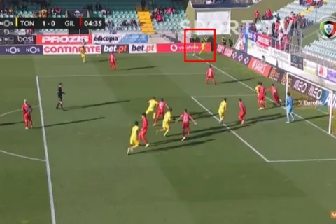 Jonathan Rubio dio asistencia en empate del Tondela