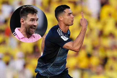 Le cantaron "Messi, Messi" y Cristiano Ronaldo respondió: el gesto de CR7 que da la vuelta al mundo