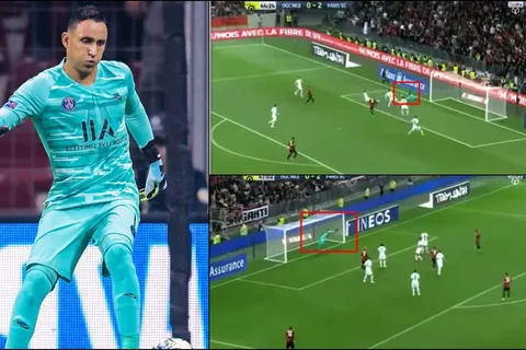 Las dos intervenciones de Keylor Navas en el partido contra el Niza