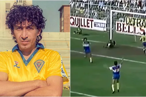 Sale a la luz un golazo inédito del Mágico González con Cádiz (VIDEO).