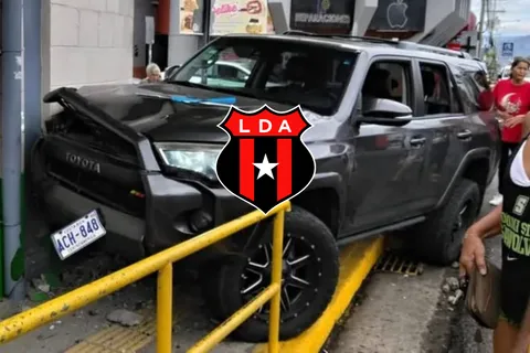 Choque con heridos y alcoholemia positiva: Alajuelense queda en el centro de un nuevo escándalo tras la salida de Machillo Ramírez