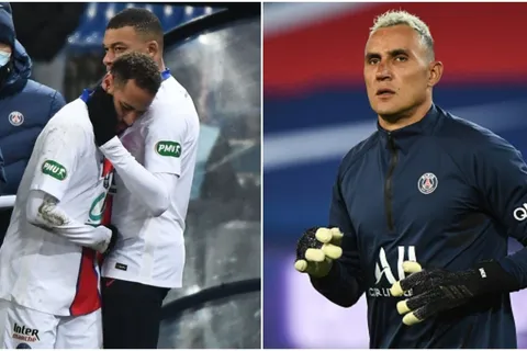 ¡Alarma en el PSG de Keylor Navas! Se lesiona Neymar