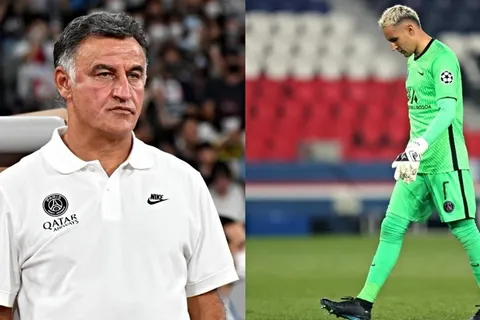 Christophe Galtier, entrenador del PSG, rompió el silencio tras la posible salida de Keylor Navas