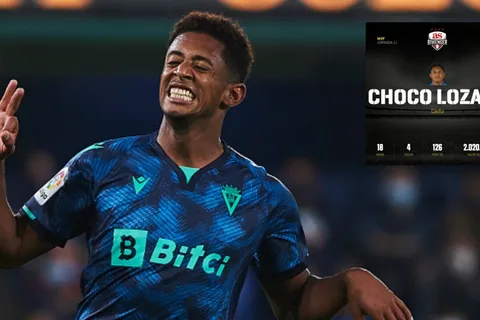 Choco Lozano es elegido el jugador de la jornada 11 de España