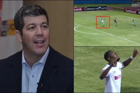 Fernando Palomo reaccionó al gol de Jorge Benguché
