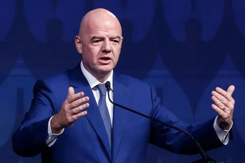 Gianni Infantino, presidente de la FIFA.