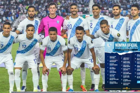 Los convocados de Guatemala para la Copa Oro