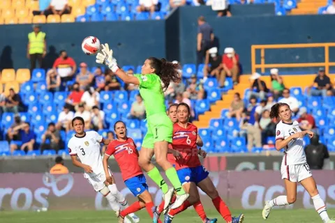 Estados Unidos derrotó a Costa Rica en semifinales del Premundial Femenino