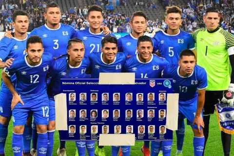 Los convocados de El Salvador para el amistoso ante Estados Unidos
