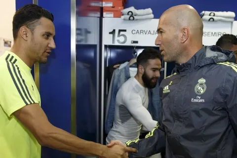 Zidane le dedica mensaje a Keylor y sus seguidores se le van encima