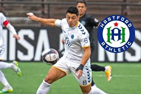 Oficial: Darwin Lom se despidió del Hartford Athletic de la USL Championship