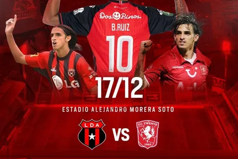 Despedida de lujo para Bryan Ruiz: Twente jugará ante Alajuelense en Costa Rica
