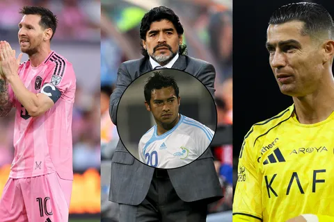 carlos ruiz-diego maradona-lionel messi-cristiano ronaldo