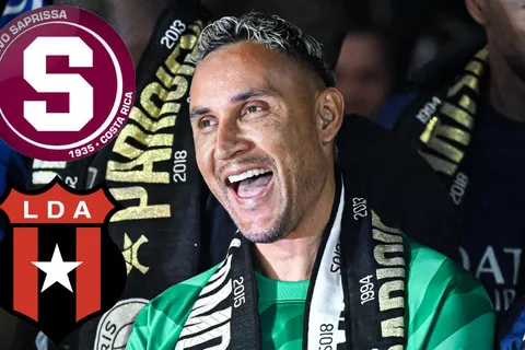 Comparan a Keylor Navas con Alajuelense y Saprissa lo disfruta