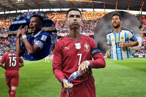 Ahora le toca a Cristiano Ronaldo: ¿a cuántos goles está de Messi y Mbappé en la tabla histórica de los Mundiales?