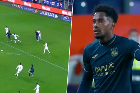 Brutal agresión de Michael Murillo que se fue expulsado en el Anderlecht [VIDEO]