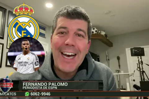 Fernando Palomo enfureció a todo Real Madrid con lo que dijo sobre el polémico penal de Mbappé: "Eres pésimo"