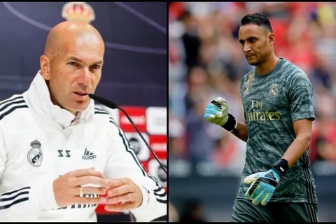 Zidane asegura que Keylor se queda: "Yo voy a contar con él"