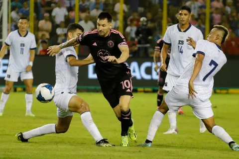 El Salvador e Inter Miami empataron en un partido donde Mario González fue la figura