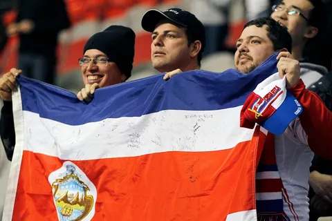 Así fue izada la bandera de Costa Rica en Qatar [VIDEO]