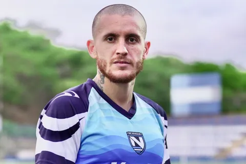 Jaime Moreno con la Selección de Nicaragua.