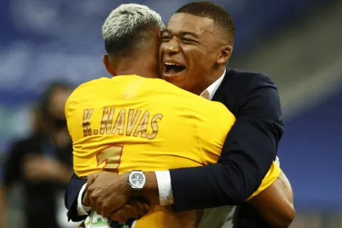 El peculiar momento que vivió Keylor Navas con Kylian Mbappé en PSG [VIDEO]