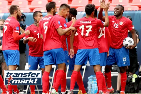 Costa Rica: el valor de su convocatoria a Copa Oro según Transfermarkt